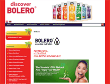 Tablet Screenshot of drinkbolero.nl